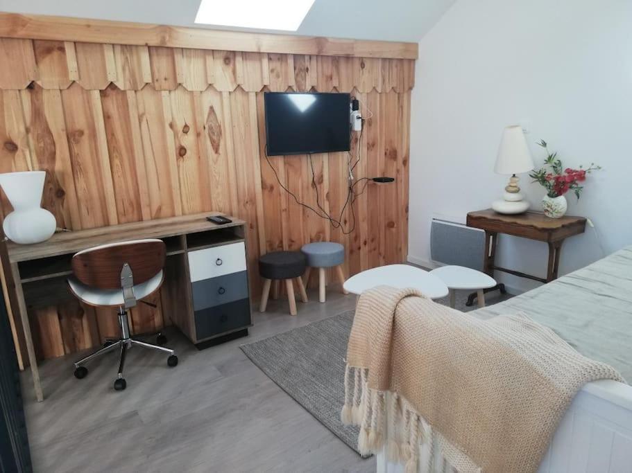 Ravissante Maison 3* Avec Jacuzzi Proche Lac Biscarrosse Bagian luar foto